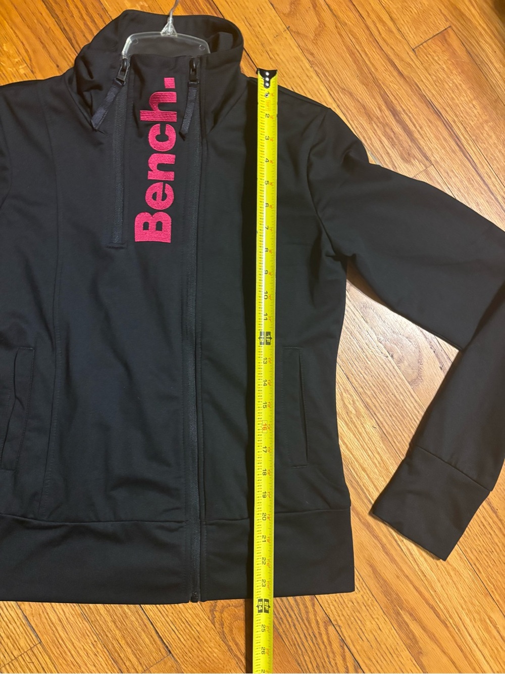Bench Black Jacket with Pink Logo - Picture 8 of 11
